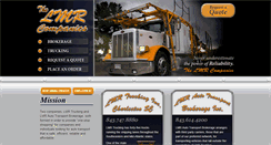 Desktop Screenshot of lmrtrucking.com